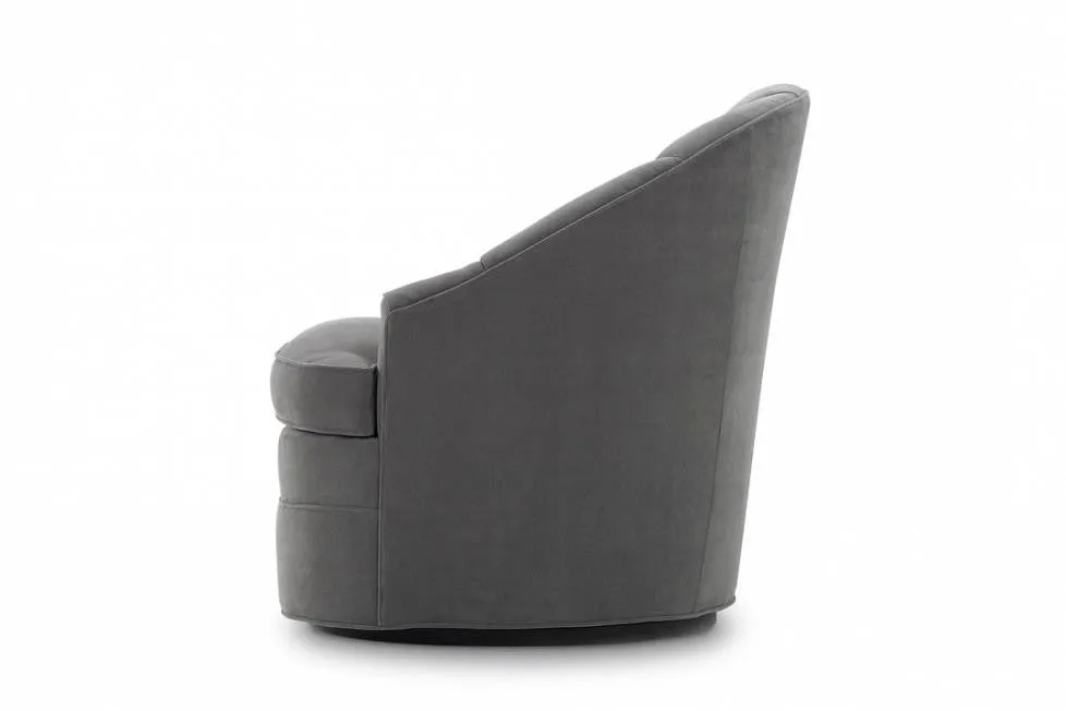Richard Mishaan Club Chair with Swivel - Bolier & Co.
