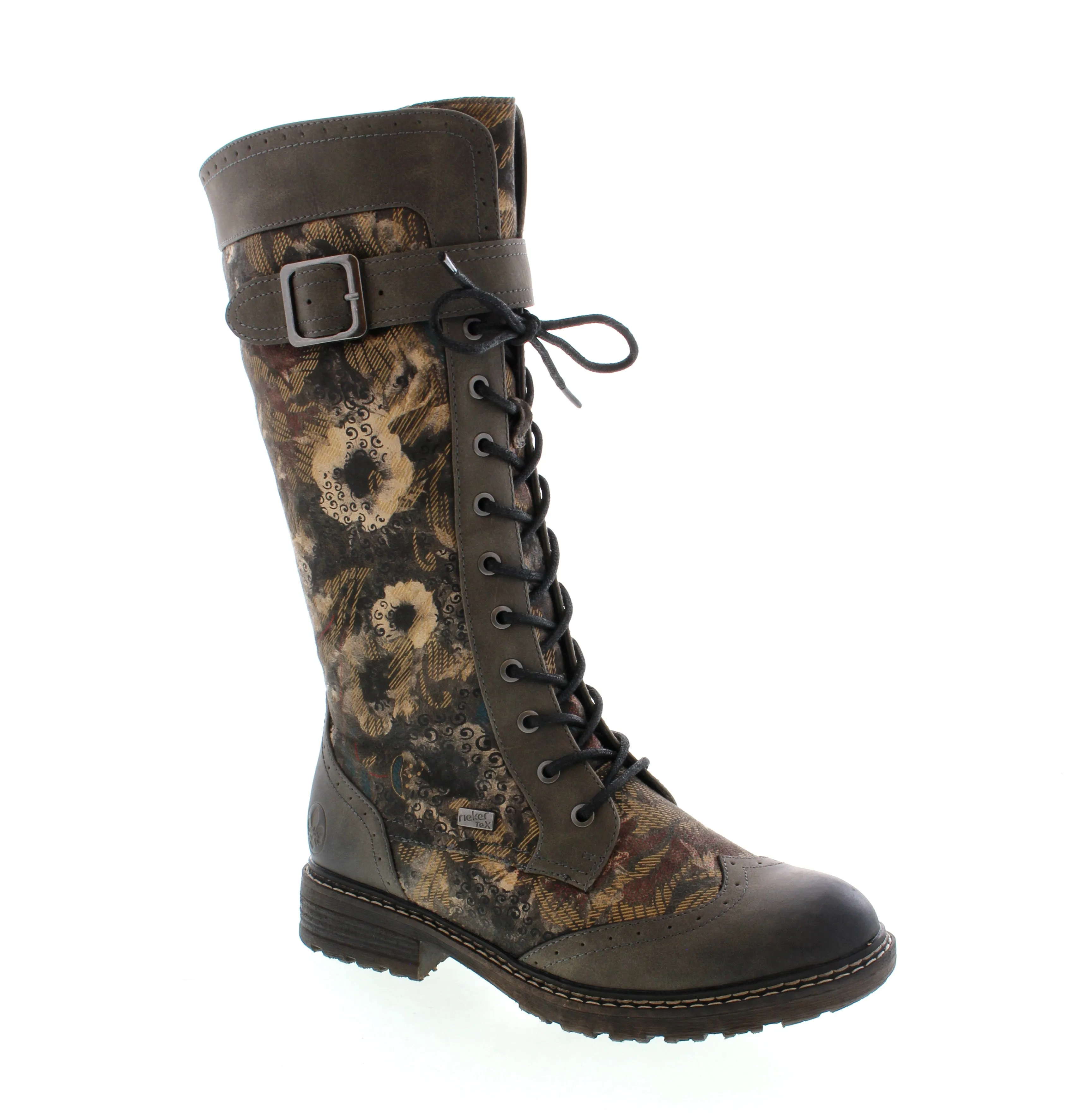 Rieker 94734-90 - Grey Floral