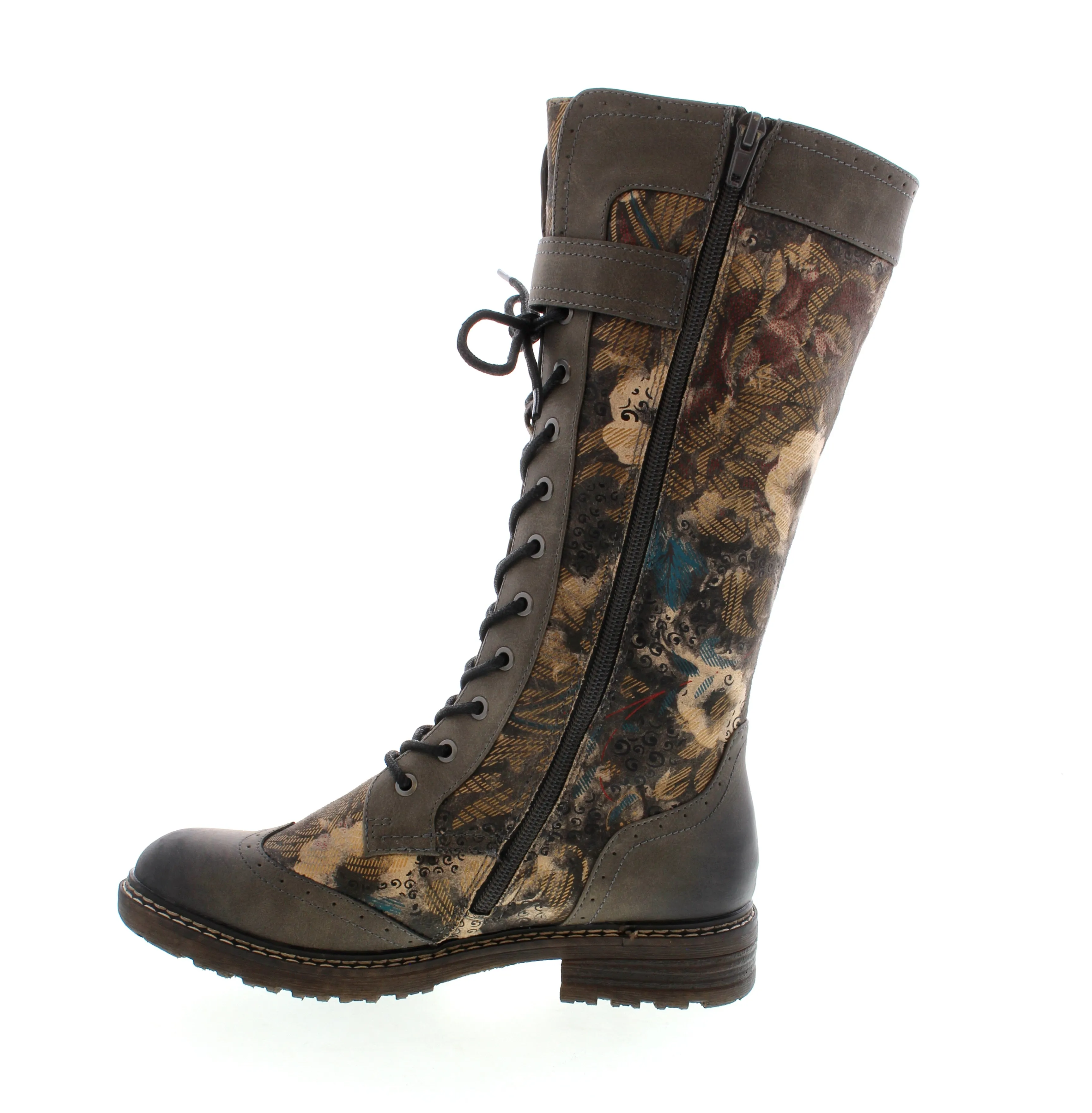 Rieker 94734-90 - Grey Floral