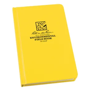 Rite in the Rain Bound Hard Cover 4.375 x 7.25 Fabrikoid Book Environmental Yellow