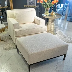 Rosenau Upholstered Ottoman - Bolier & Co.