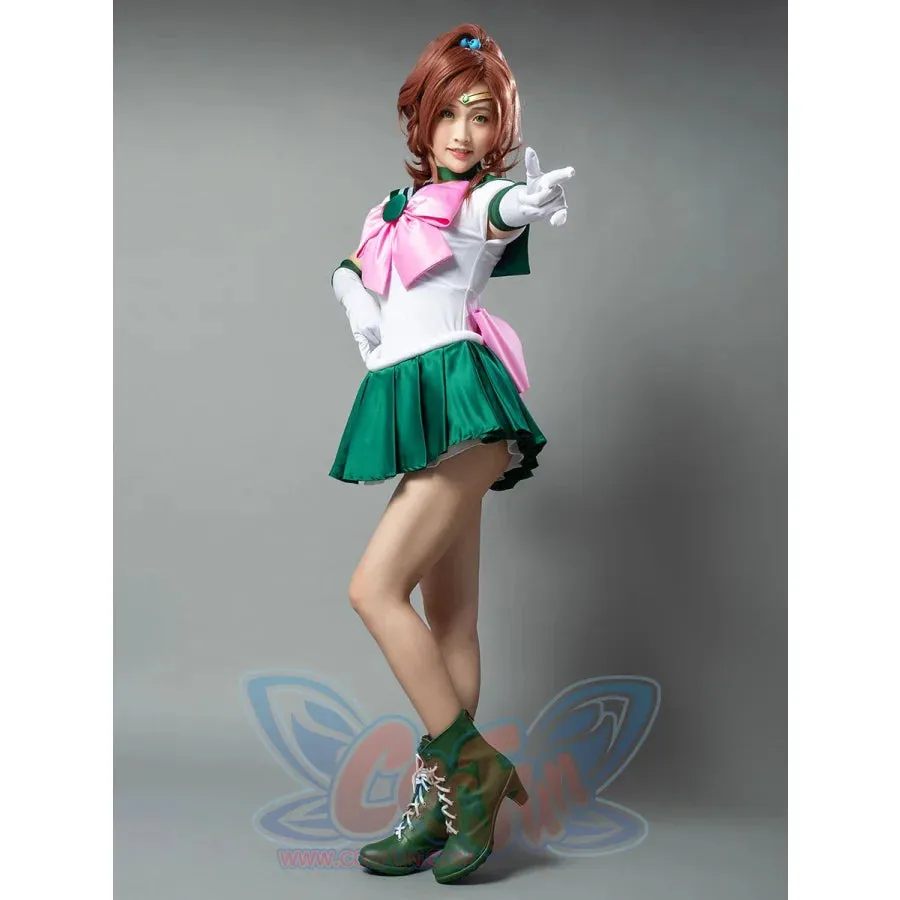 Sailor Sailor Jupiter Kino Makoto Cosplay Costumes mp000292