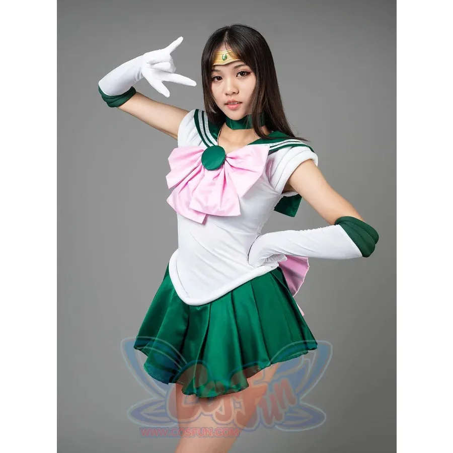 Sailor Sailor Jupiter Kino Makoto Cosplay Costumes mp000292