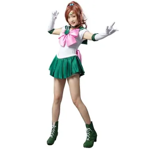 Sailor Sailor Jupiter Kino Makoto Cosplay Costumes mp000292
