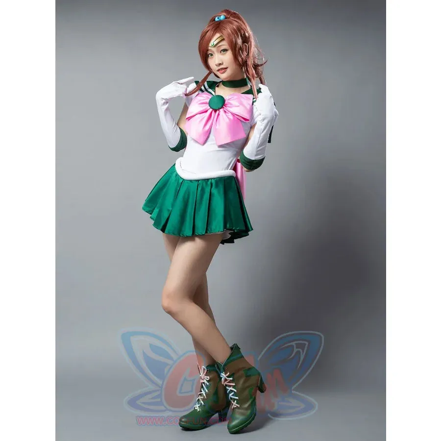 Sailor Sailor Jupiter Kino Makoto Cosplay Costumes mp000292