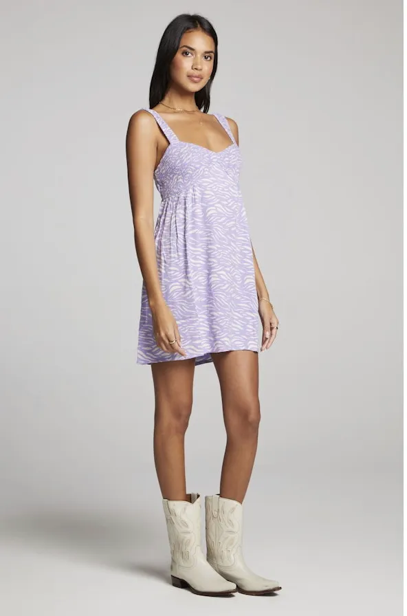 Saltwater Luxe Mari Mini Dress Iris
