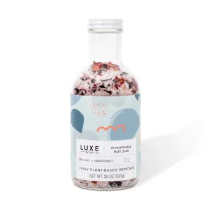 Sea Salt   Grapefruit Aromatherapy Bath Salt Soak
