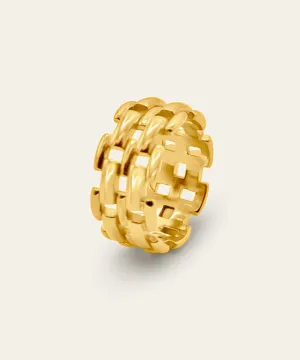 Shay Gold Chain Ring