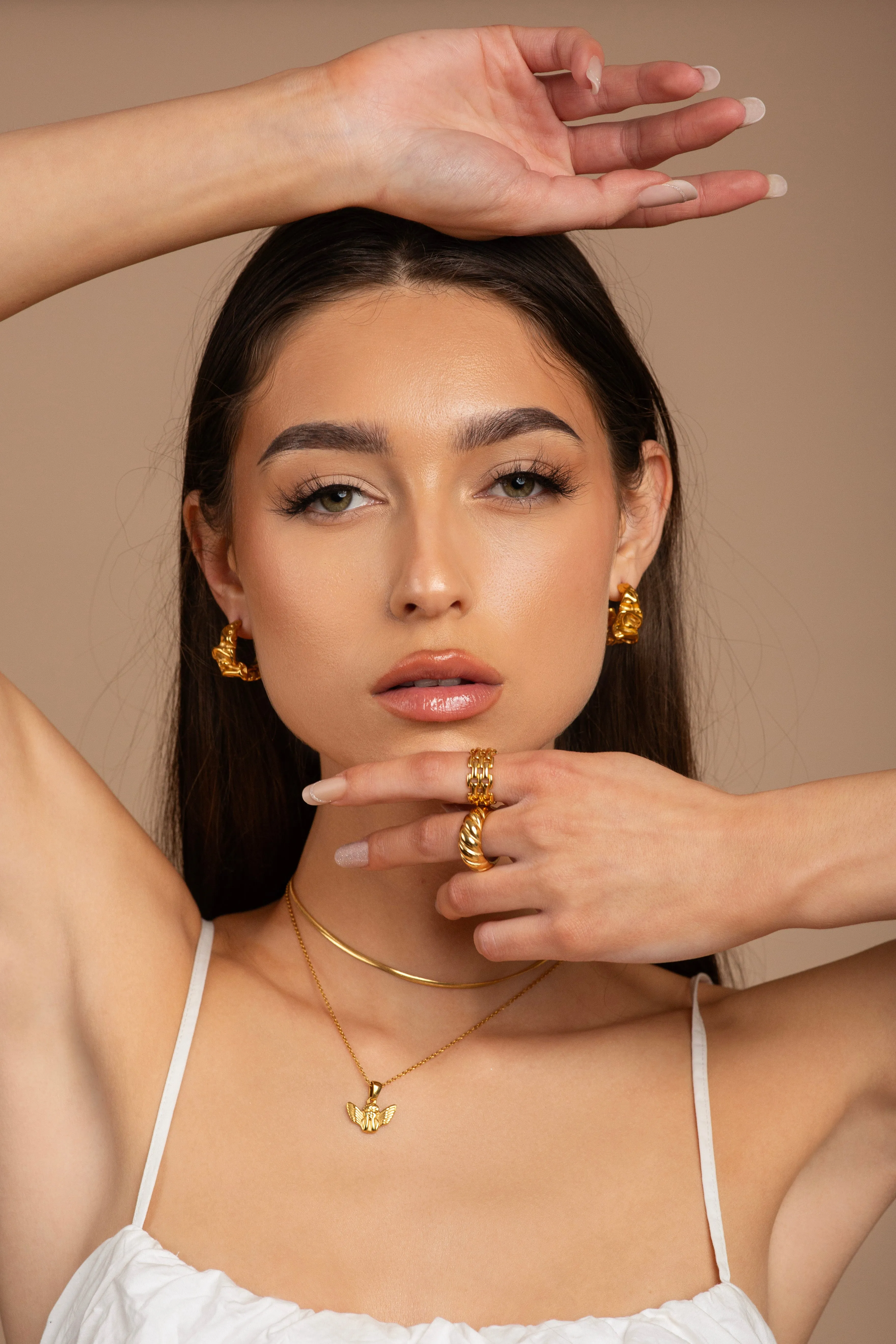 Shay Gold Chain Ring
