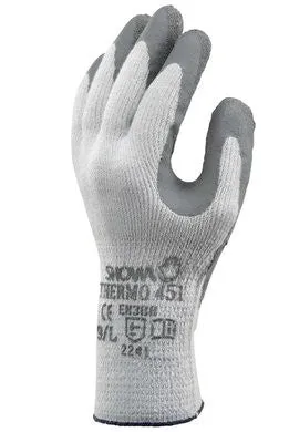 SHOWA® ATLAS® - 300I  Grey latex dipped palm (12 pair)