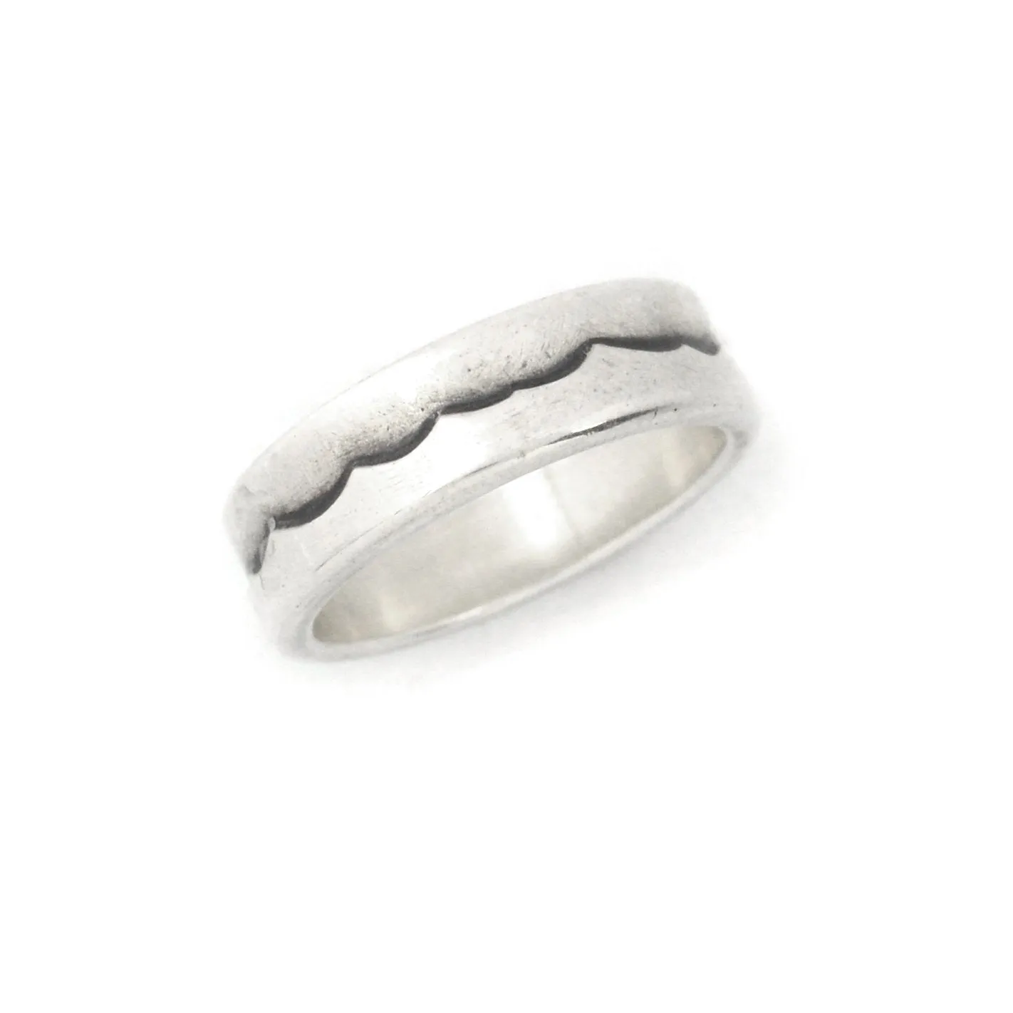 Silver Wave Ring