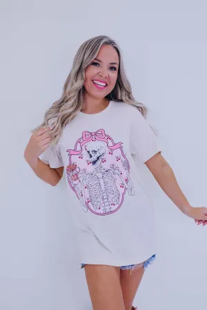 Skeleton Bow Graphic Tee