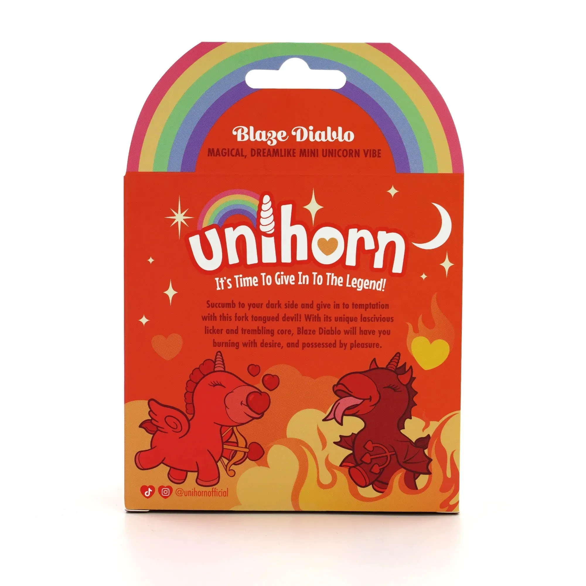 Skins - Unihorn Blaze Diablo - Vibrator - Siliconen - USB Oplaadbaar