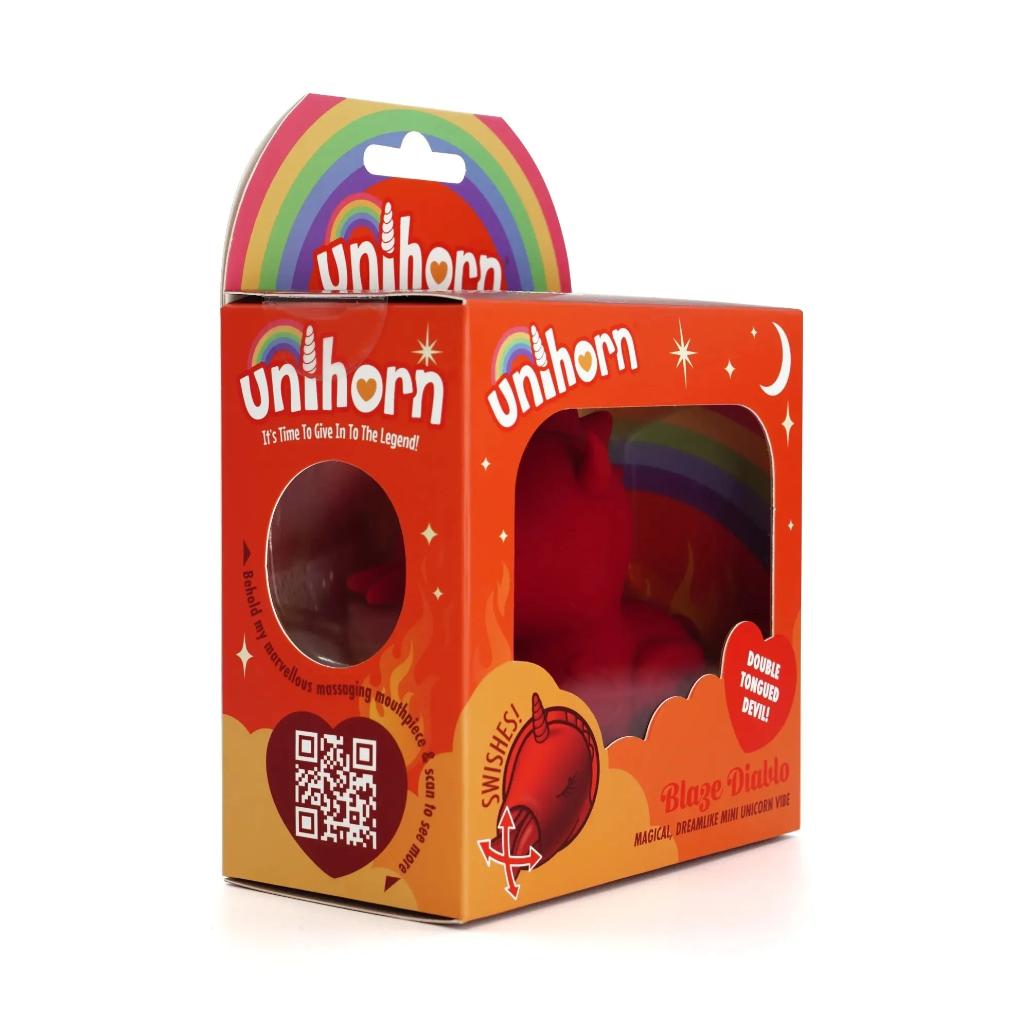 Skins - Unihorn Blaze Diablo - Vibrator - Siliconen - USB Oplaadbaar