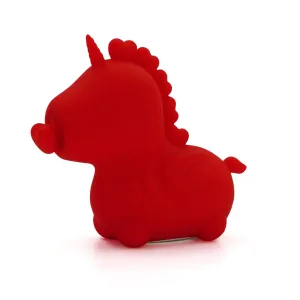 Skins - Unihorn Cupid's Beau - Vibrator - Siliconen - USB Oplaadbaar - Rood