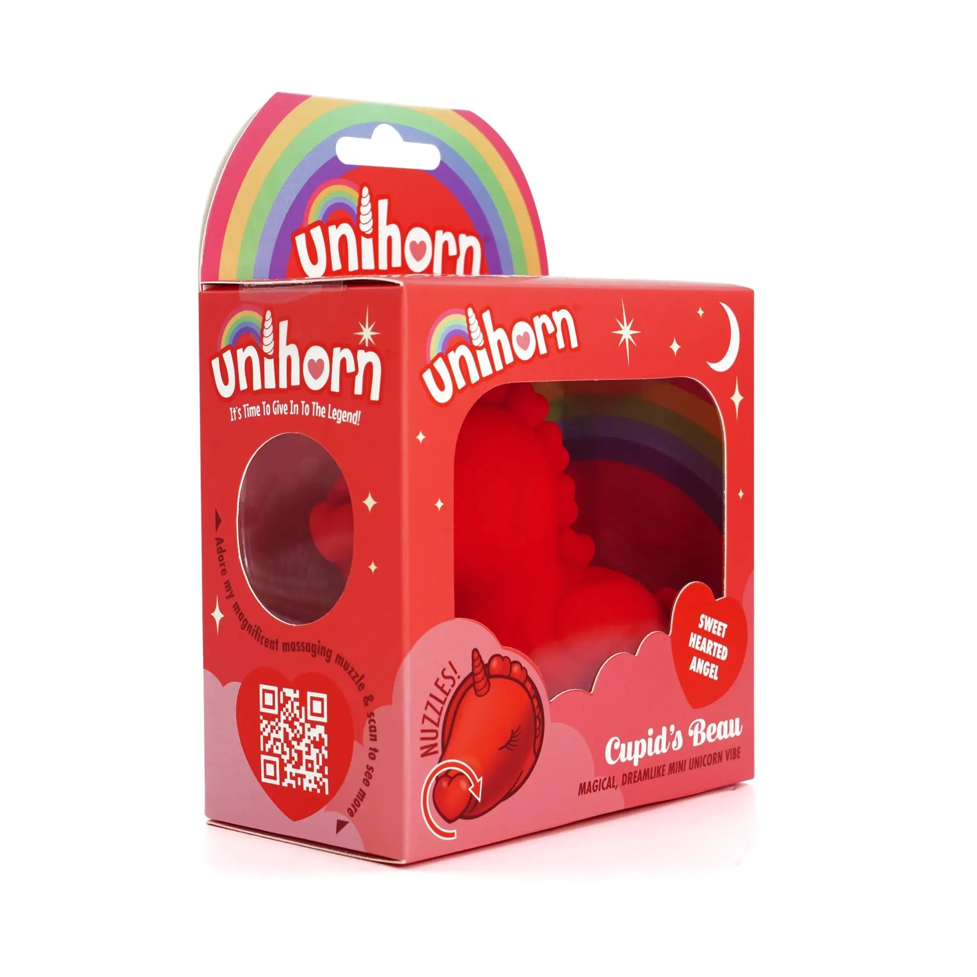 Skins - Unihorn Cupid's Beau - Vibrator - Siliconen - USB Oplaadbaar - Rood