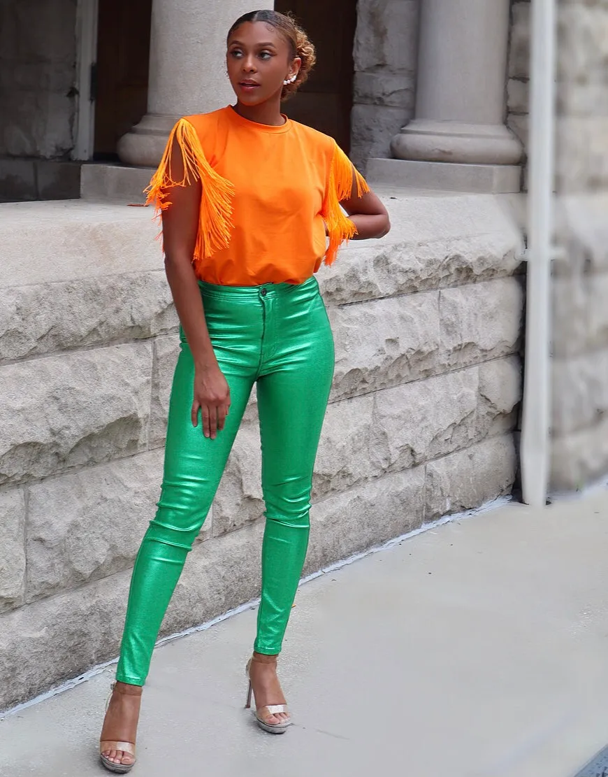 Splendid Fringe Top