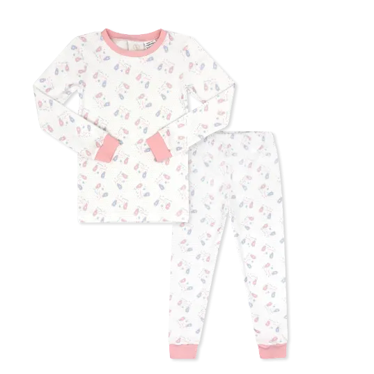 Sweet Pea PJ Set - The Two Step, Park Pink