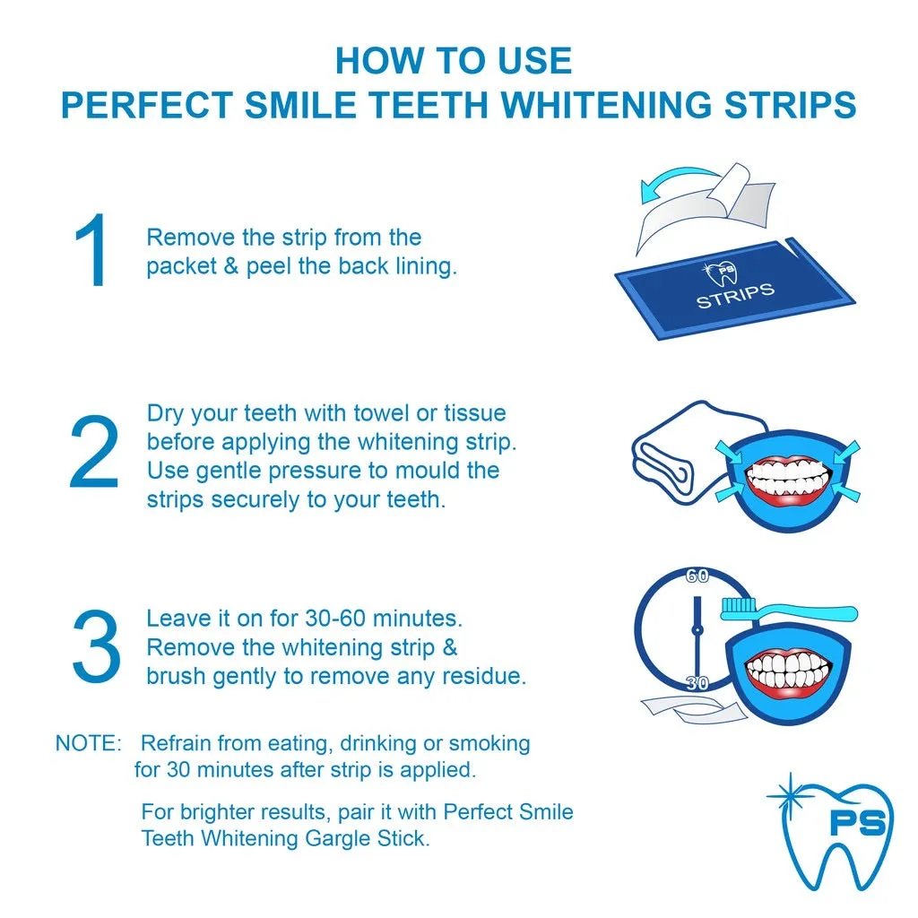 Teeth Whitening Strips 8s (exp 03 2024)