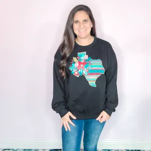 Texas Floral Sweater