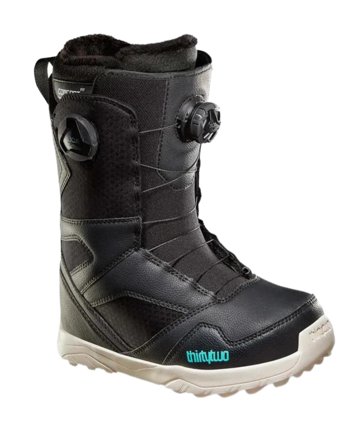 ThirtyTwo Stw Double Boa Womens Snowboard Boots - Black - 2023