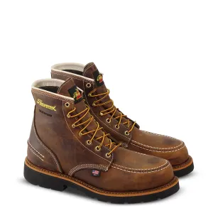 Thorogood 804-3696 Men's 1957 Series 6" Moc Toe MAXWear 90™ Waterproof Steel Safety Toe Work Boot