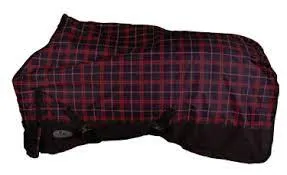 TK373BK-72"-MdntPlai Blanket Goliath Turnout 600D 300g