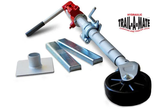 Trail-A-Mate Hydraulic Jockey Wheel and Jack Kit 1000Kg