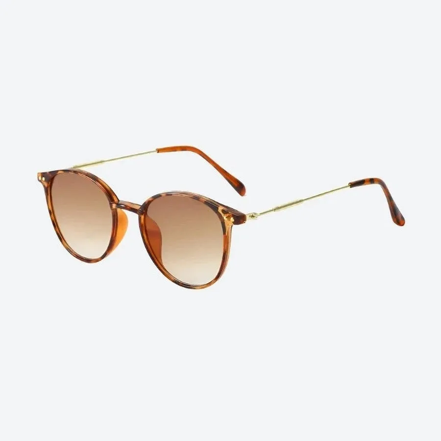 Trendy Round Frame Polarized Sunglasses