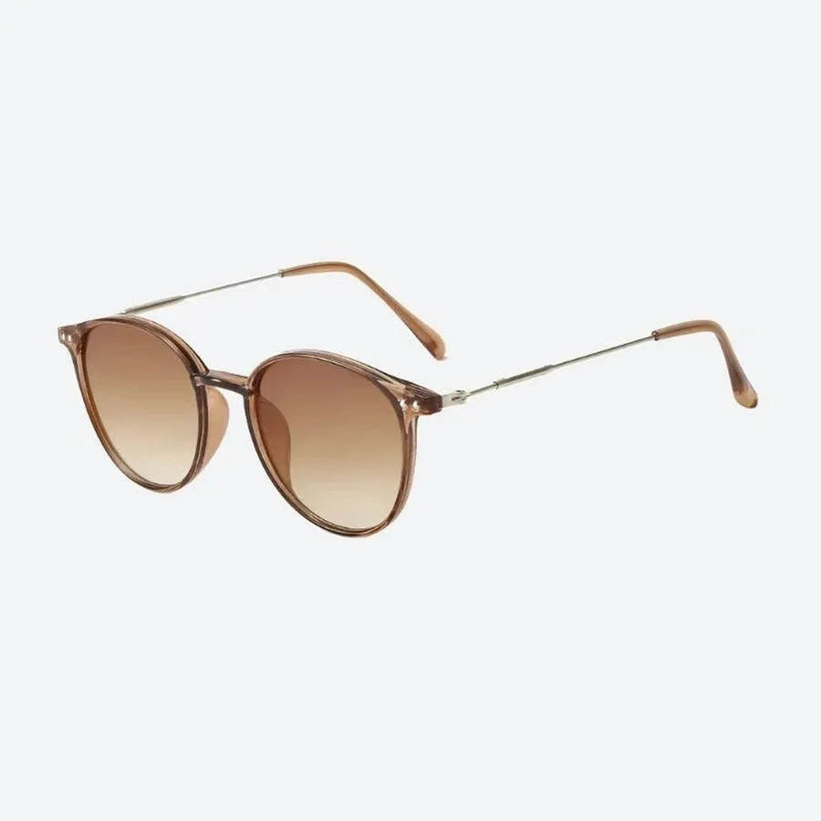 Trendy Round Frame Polarized Sunglasses