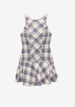 Tweed Flare Dress