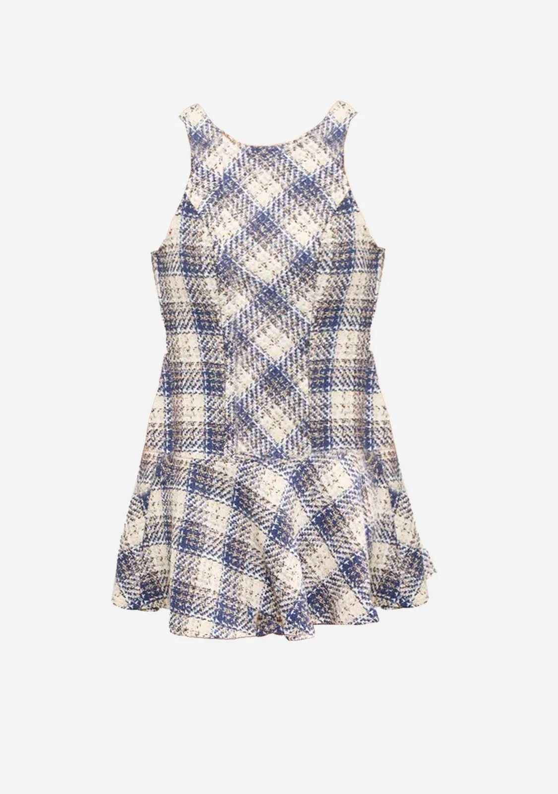 Tweed Flare Dress