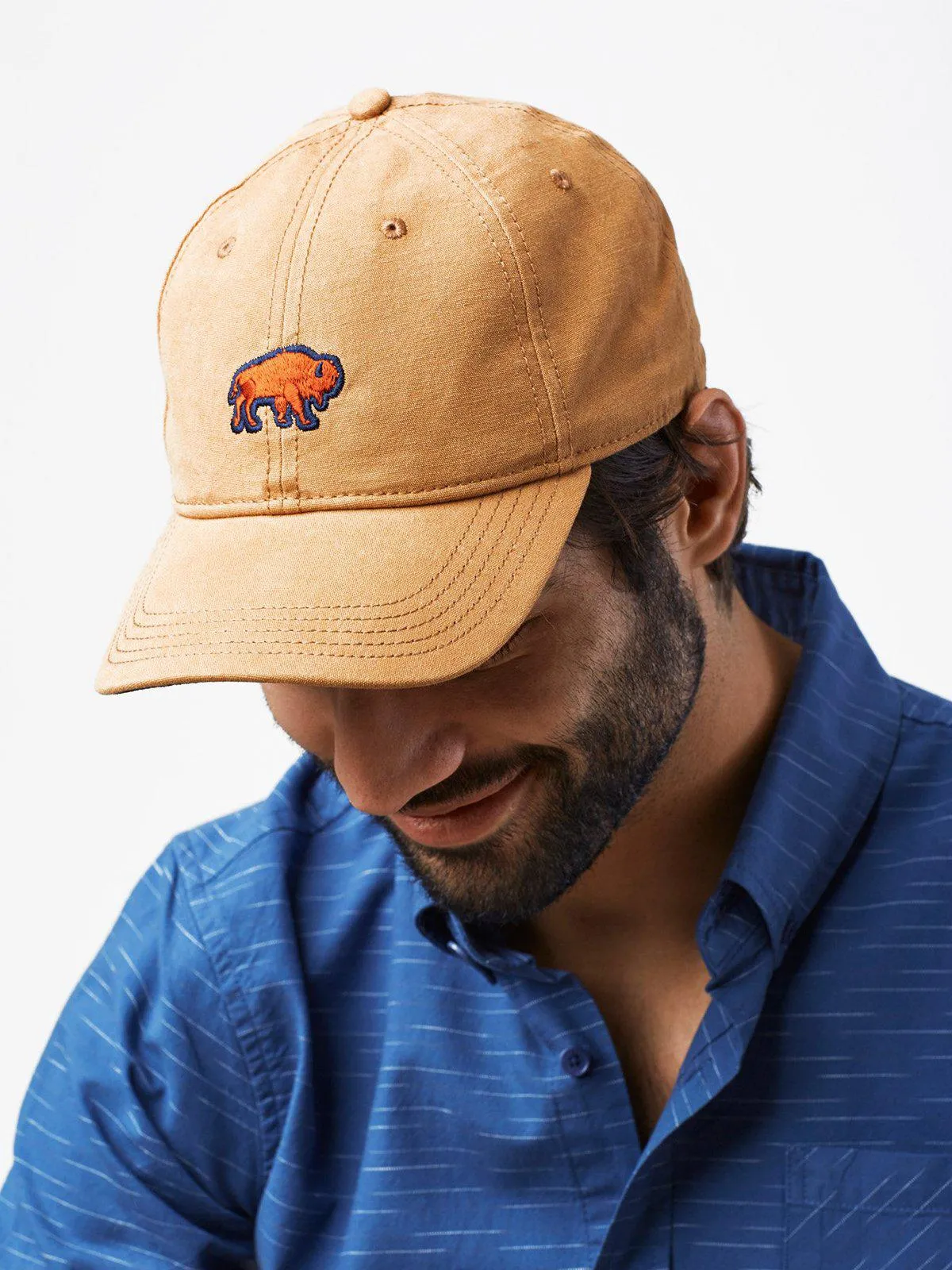 United by Blue Bisons Baseball Hat Khaki