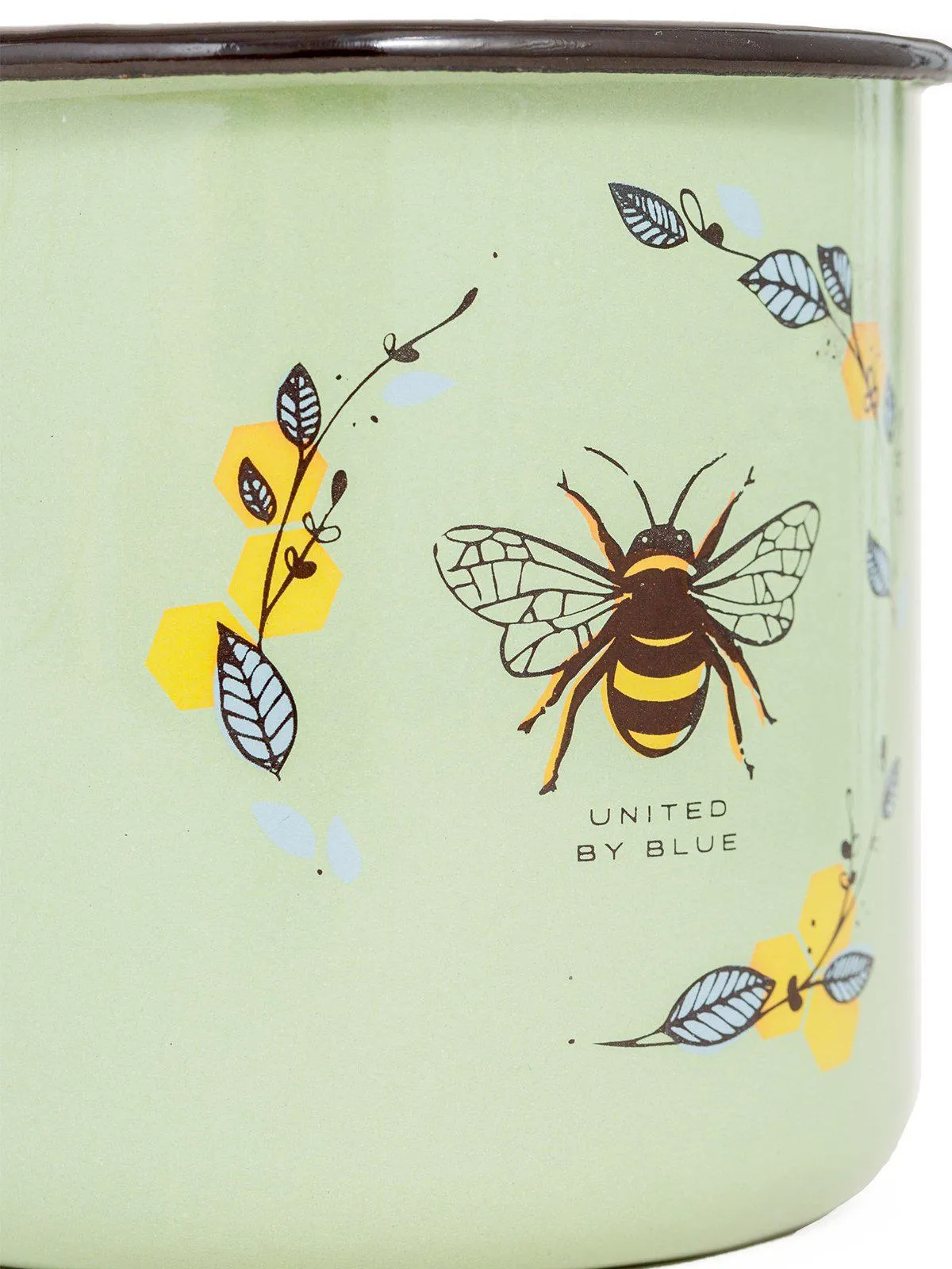 United by Blue Honey Bee Enamel 22 oz Mug
