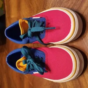 VANS MULTI-COLORED SNEAKERS.... Size: US 12
