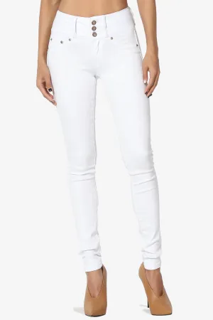 Vassa No Back Pocket Skinny Jeans