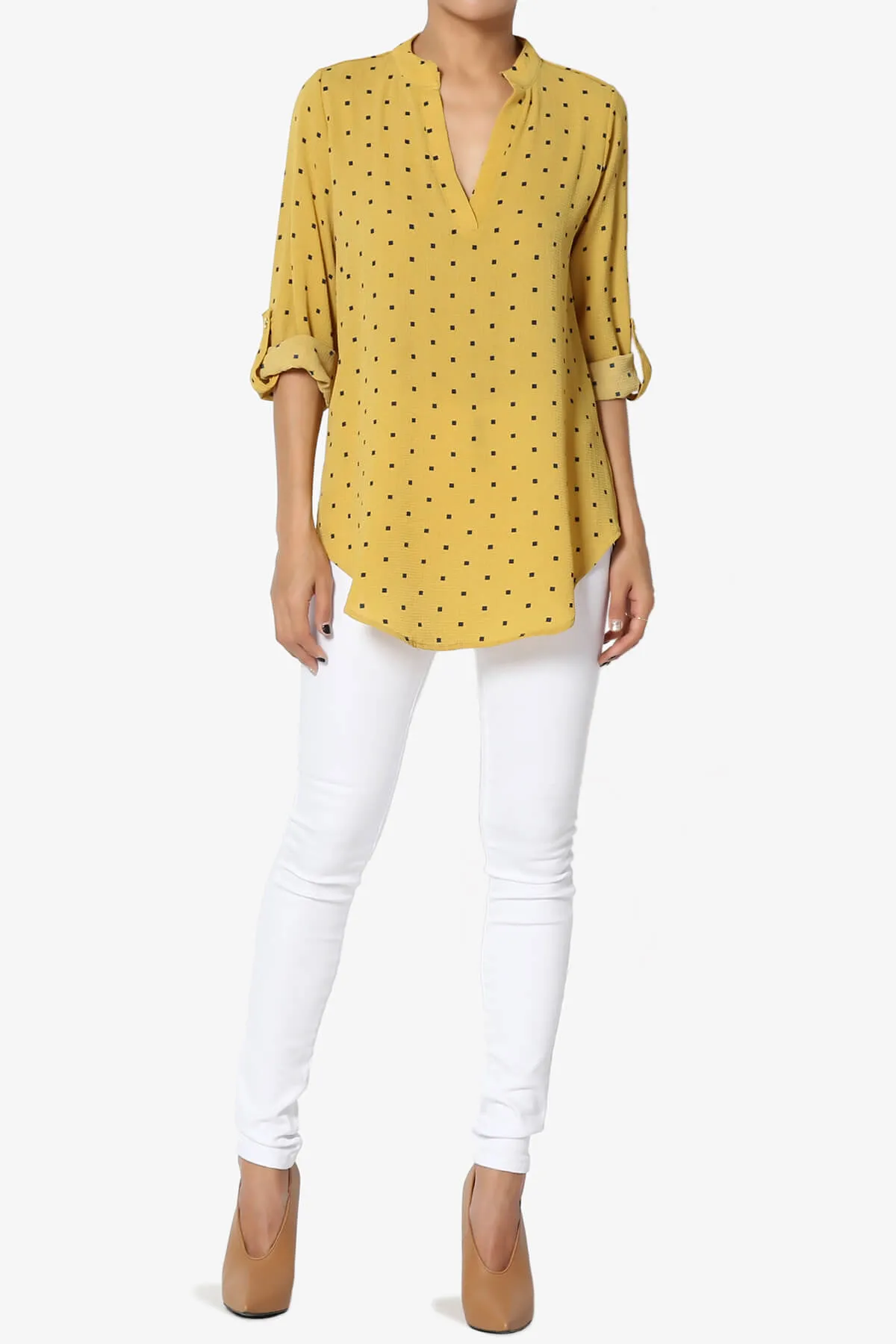 Vassa No Back Pocket Skinny Jeans