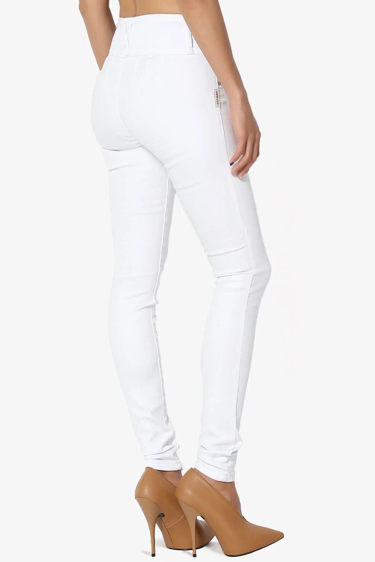 Vassa No Back Pocket Skinny Jeans