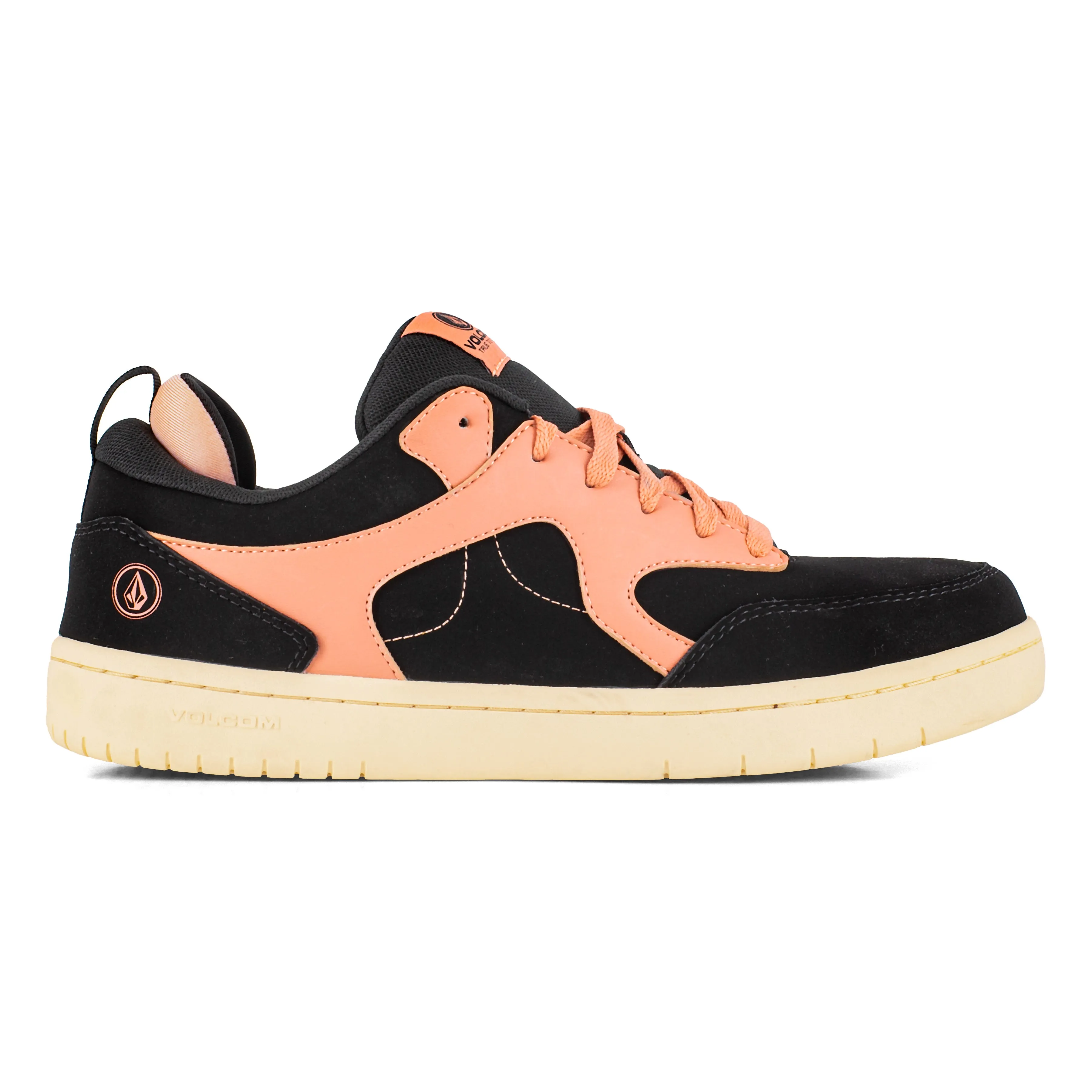 Volcom Women's Vitals Comp Toe Skate Inspired Work Shoe - Black - VM30617F