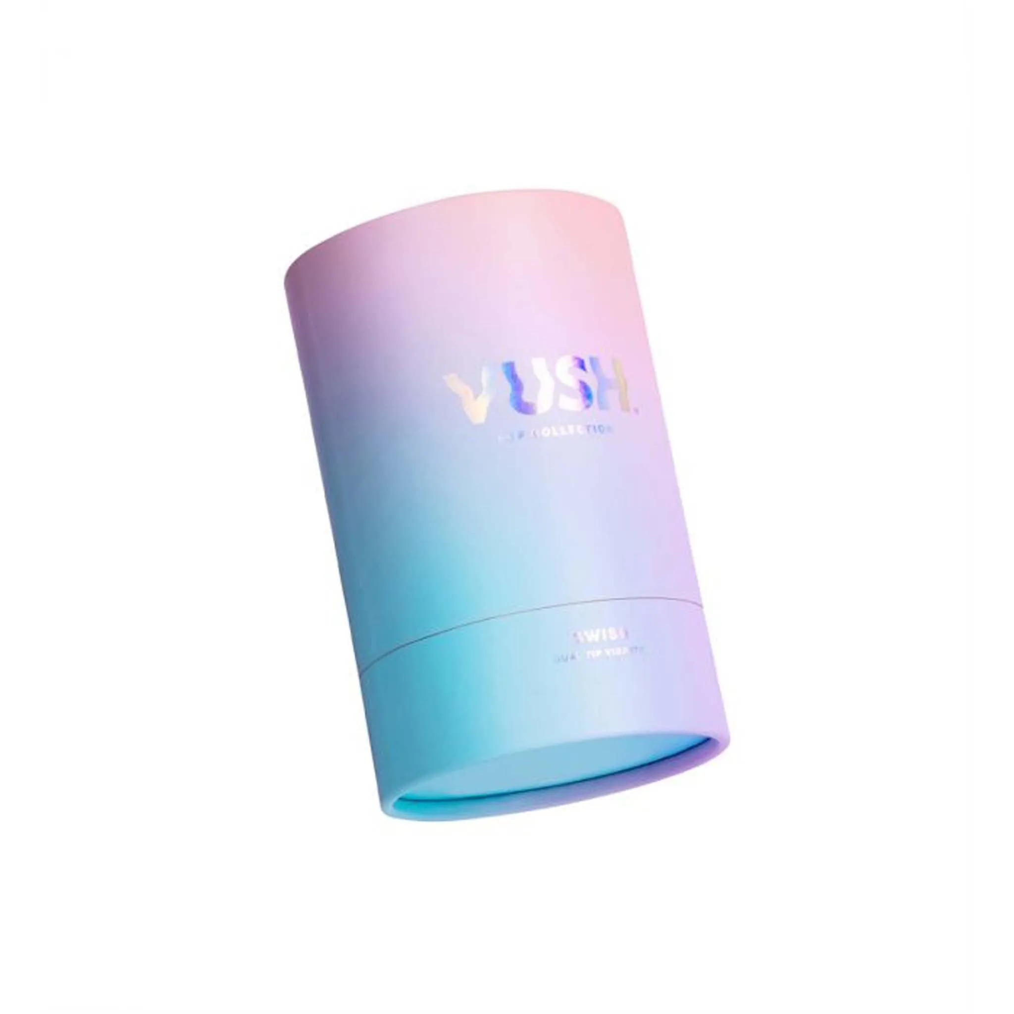 Vush - Pop - Swish Dual Tip Vibrator - Met Opbergkoker - Lichtroze