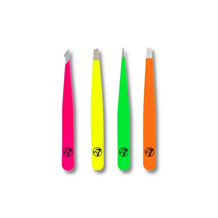 W7 Glow Getter Neon Tweezer Kit