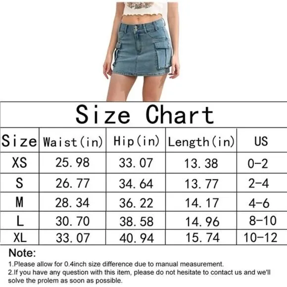 Y2K Gray Wash Cargo Denim Mini Skirt Low Waist Extra Short Bodycon Skirt