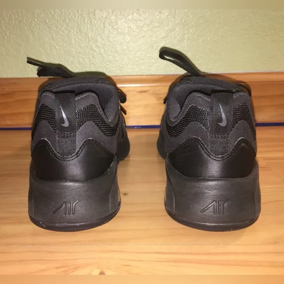 Youth Nike Air Max 200 Black Sneakers 7Y